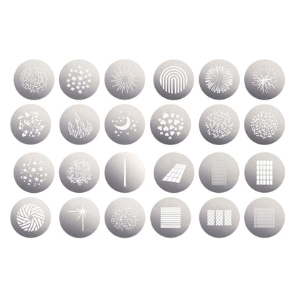 SA09 Gobo Projector Slides for SA-P, MLP, BLP & BFP Projection
