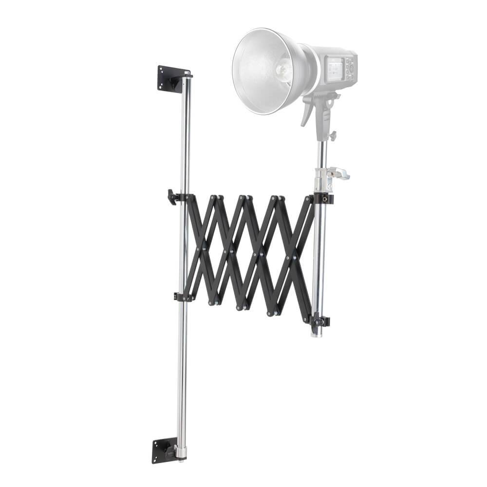 PixaPro Wall/Ceiling Mount Photography Light Stand Bundle 