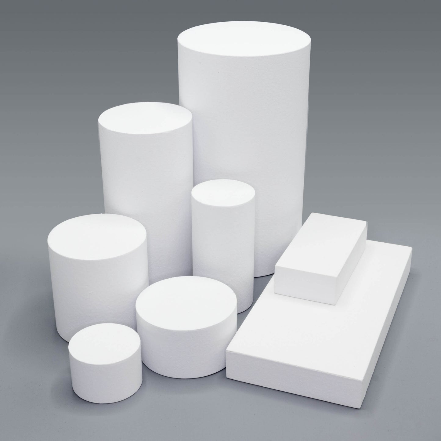 Photo Decor Cylinder Blocks For Product Photgraphy 8pcs