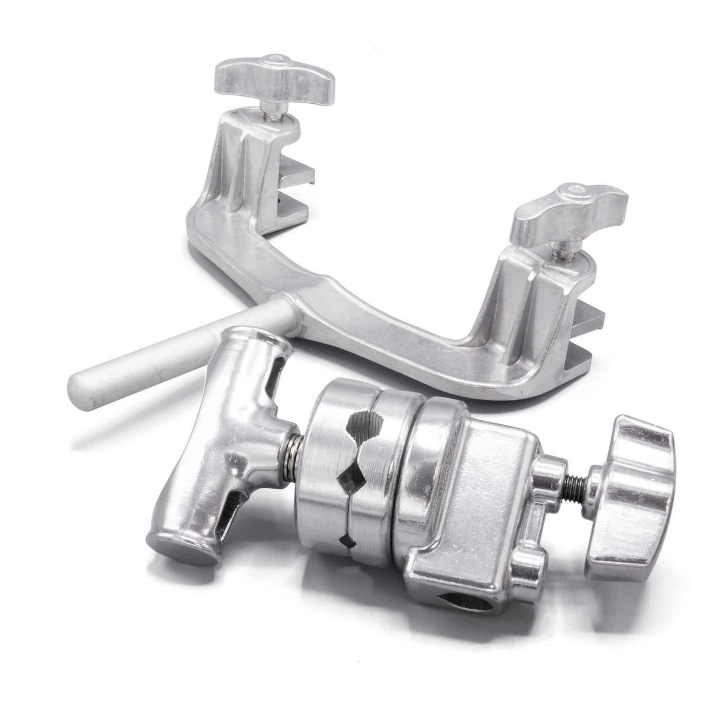 2-Pair Pack Stainless Steel Super G-Clamp with 5/8Â Baby-Pin Receiver