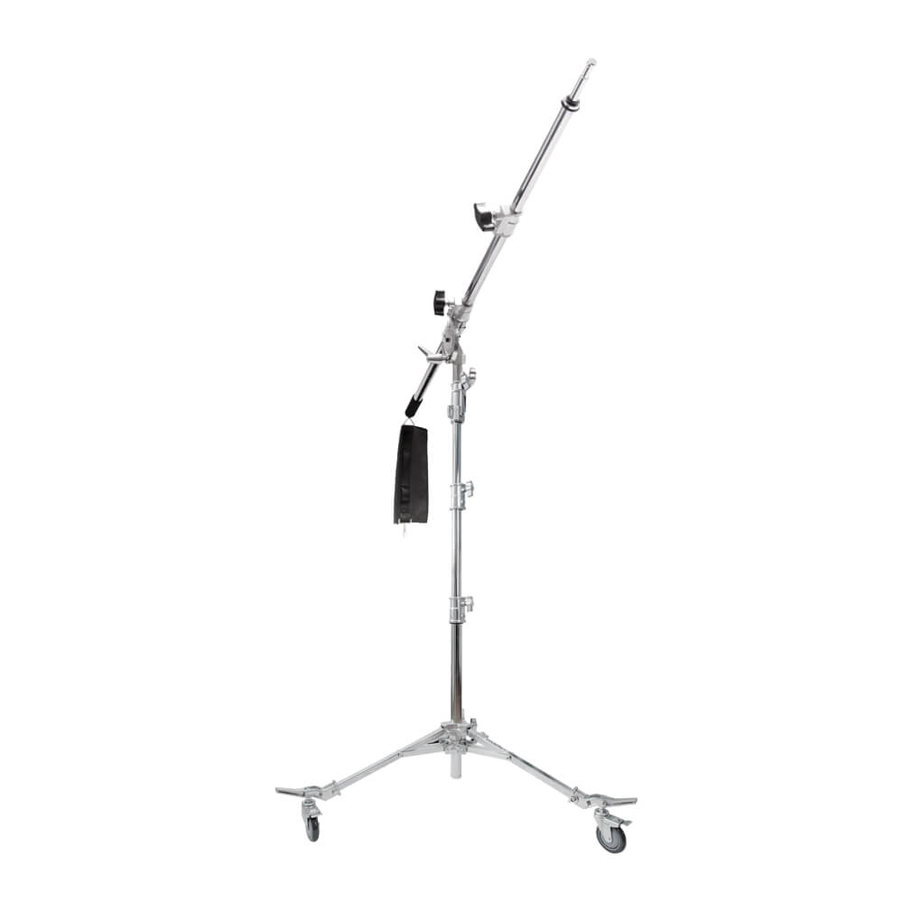  2Pcs Stainless Steel Lighting Super Studio Boom Stand 