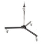 85-127cm Wheeled Folded Low Boy Roller Stand 