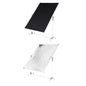 150x200cm (59"x78.7") Black/Silver Photography Studio Scrim Diffuser with Stand