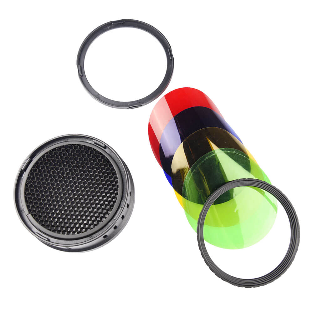 BD-08 Barndoor Kit for Citi400Pro (AD400Pro) Ourdoor Flashes 