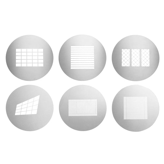 VSA-GS4 Custom Steel Gobo Set (Window) for Godox VSA