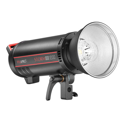 PixaPro STORM1200III Studio Flash Photography Film Light Kit