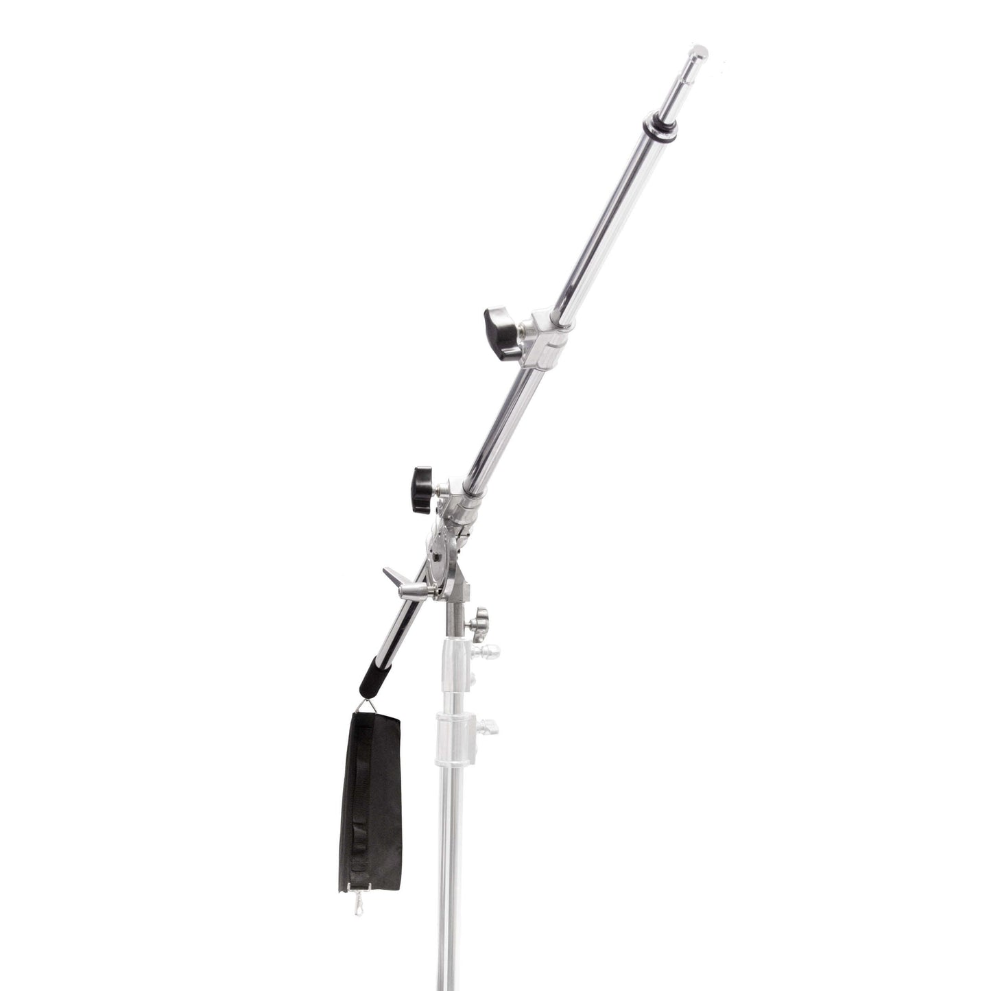 Heavy Duty Chrome Stainless Steel Boom Stand with rolling base