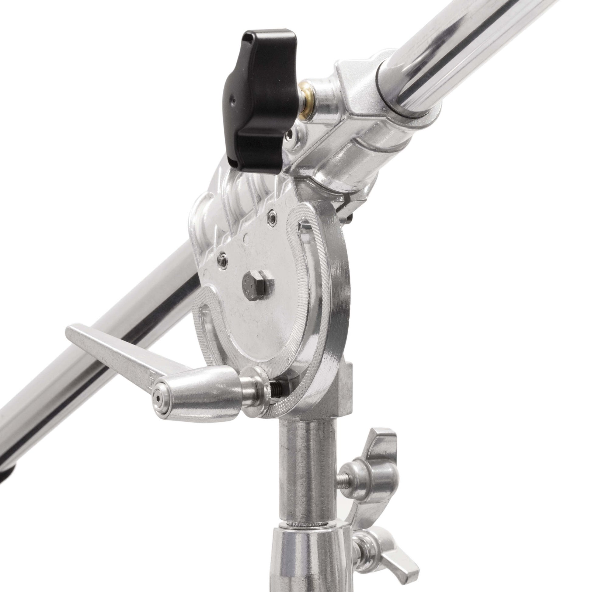 Heavy Duty Chrome Stainless Steel Boom Stand with rolling base