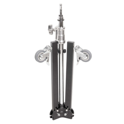 PIXAPROÂ® Heavy Duty Stainless Steel Low Boy Roller Stand with Boom Arm