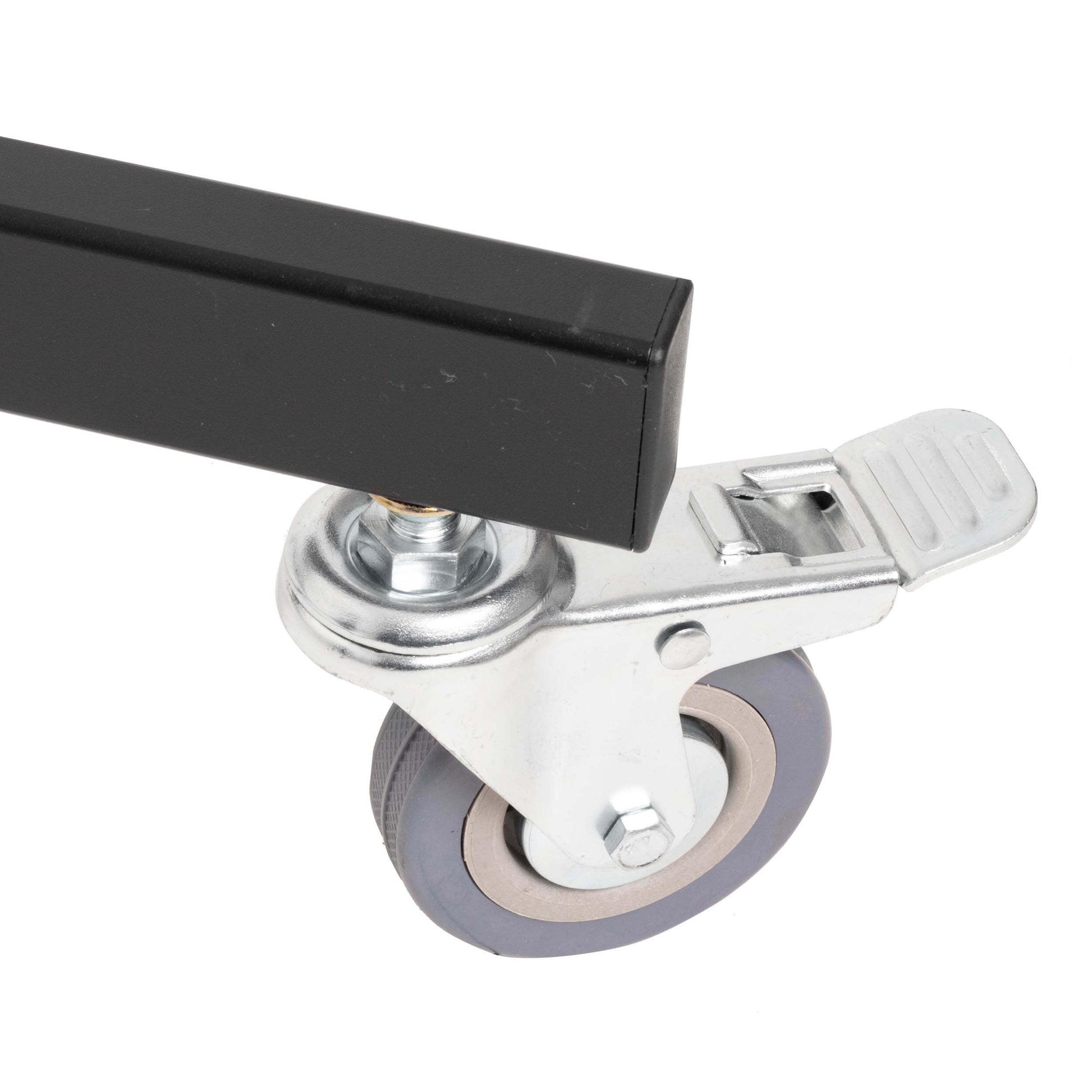 PIXAPROÂ® Compact and Portable Heavy Duty Stainless Steel Low Boy Roller Stand with Boom Arm
