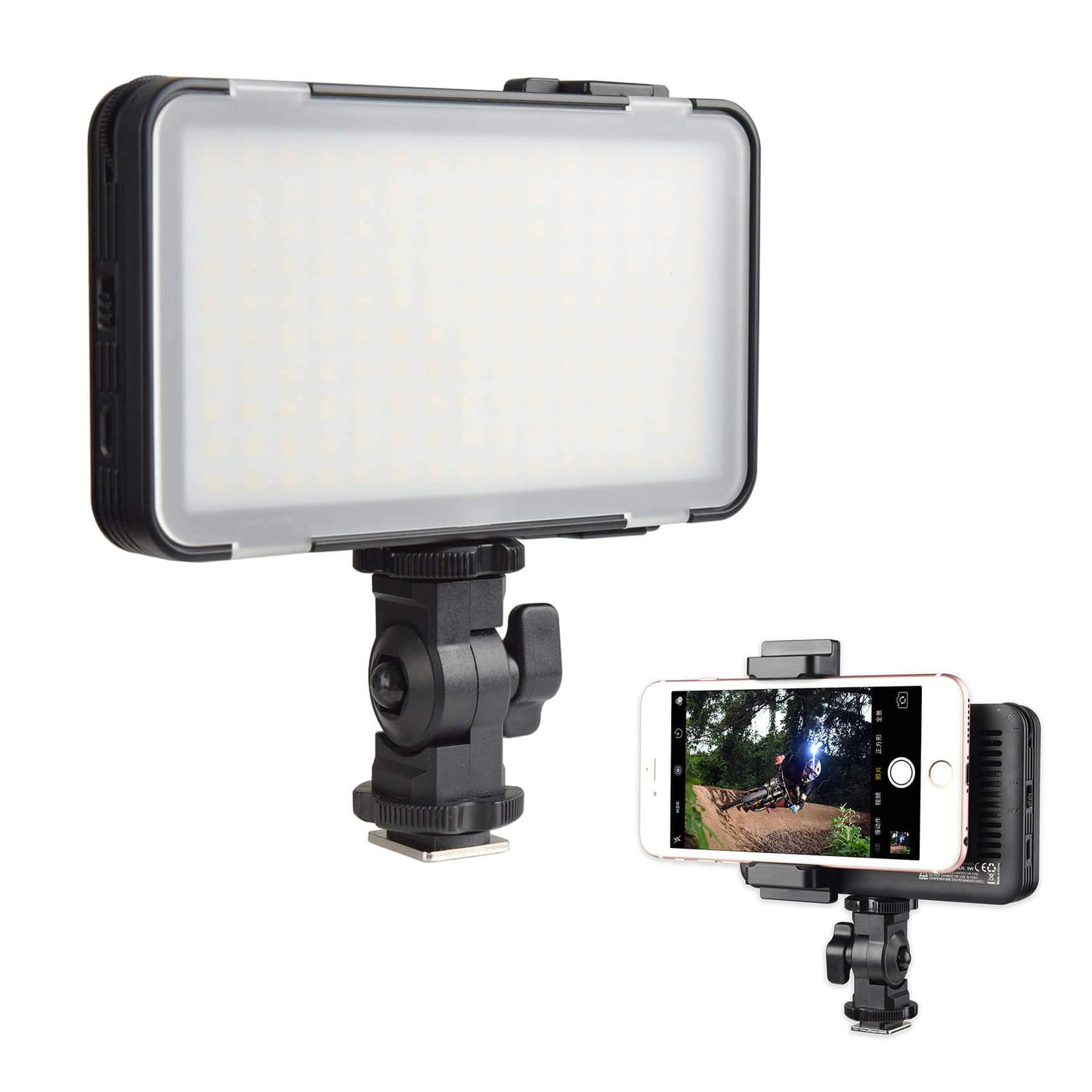 Godox LEDM150 9W On-Camera Smartphone Light 