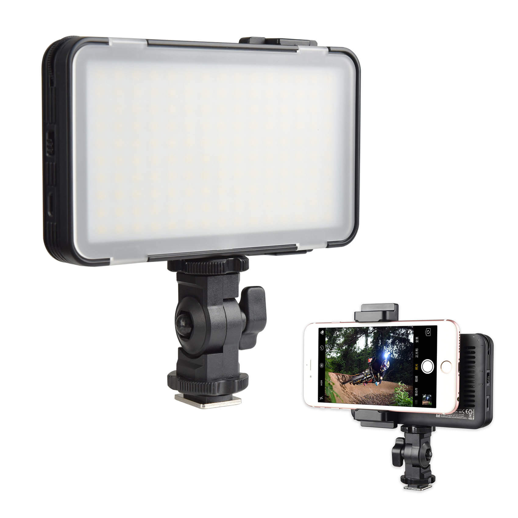 Godox LEDM150 9W On-Camera Smartphone Light 