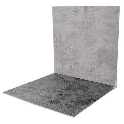 Pixapro Set of 2 60x60cm textured effect PVC Boards for Product Photography