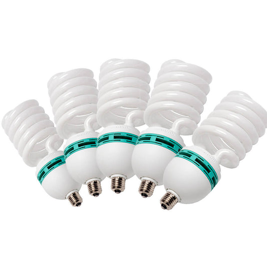 5x Spare 5500K Cool-Running Small Screw LED Light Bulbs 
