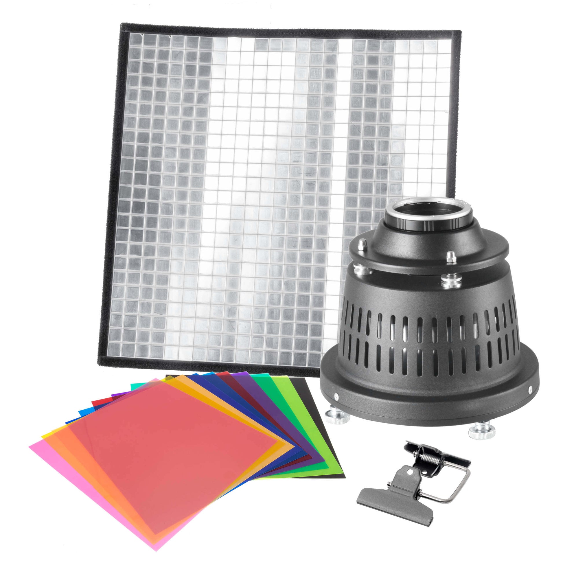 EF-Mount Optical Snoot Spot Projector II With Canon EF - PixaPro Creative Studio Lighting Modifiers Kit
