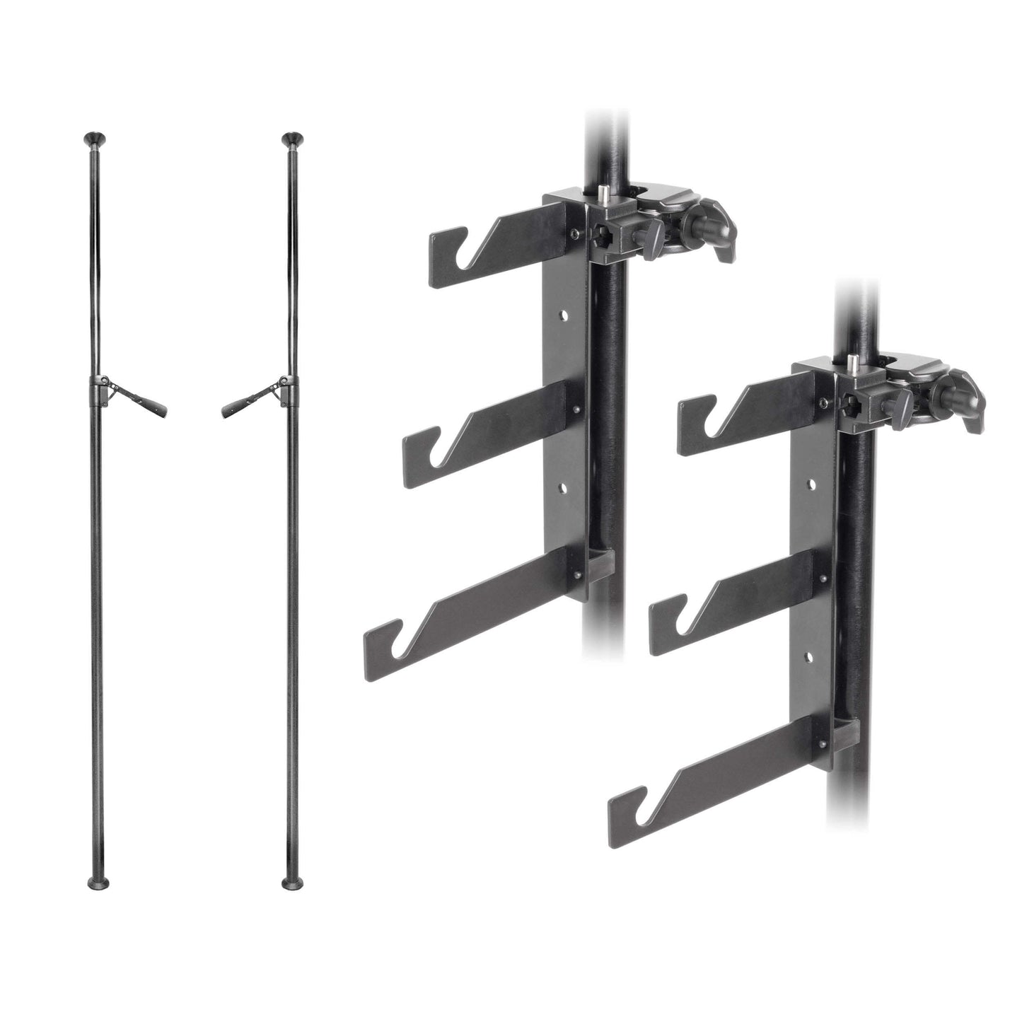 Autopoles with Triple Drive Brackets