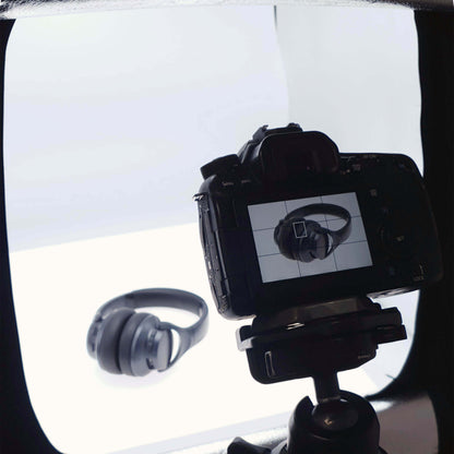 LED Photography Shadowless Bottom Light Lamp Panel for Photo Studio Shooting Tent Box No Polar Dimming 