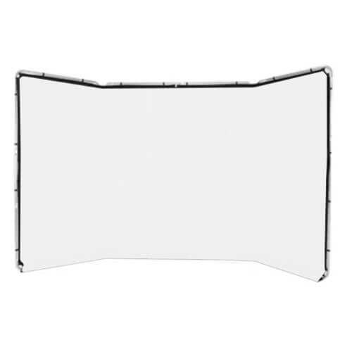 4x2.4m White Smooth Professional Photography Background