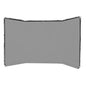 Pure Grey Portable Anti-Wrinkle Wall Photo Backdrops 4x2.4m 