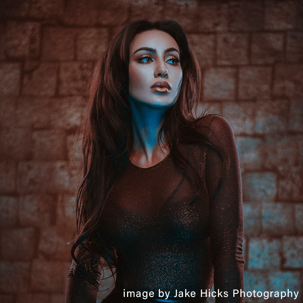 Image Taken Using PIXAPRO Hand-Painted Canvas Backdrops with Strong Central Core 