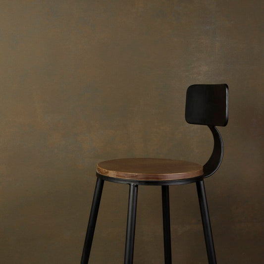 2x3m Green-Brown Hand-Painted Studio Photography Background