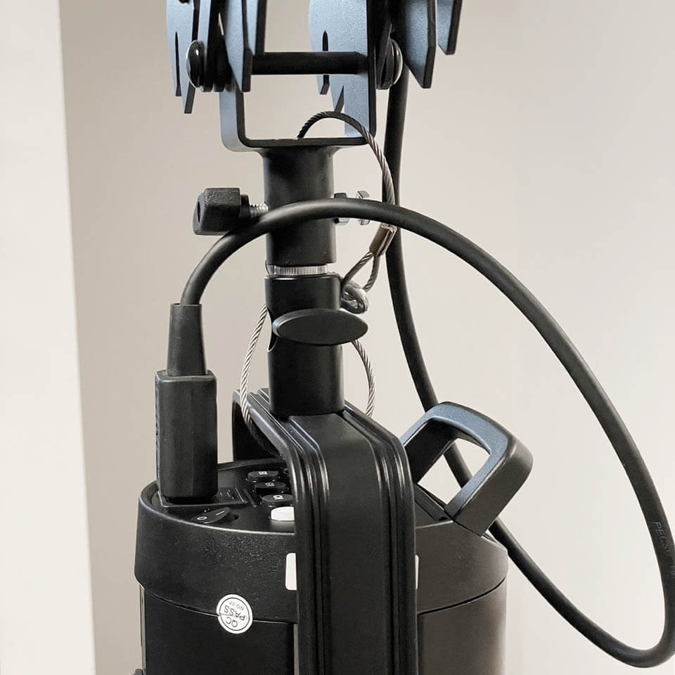 3x Studio Lighting Pantograph Support Ceiling Rail System