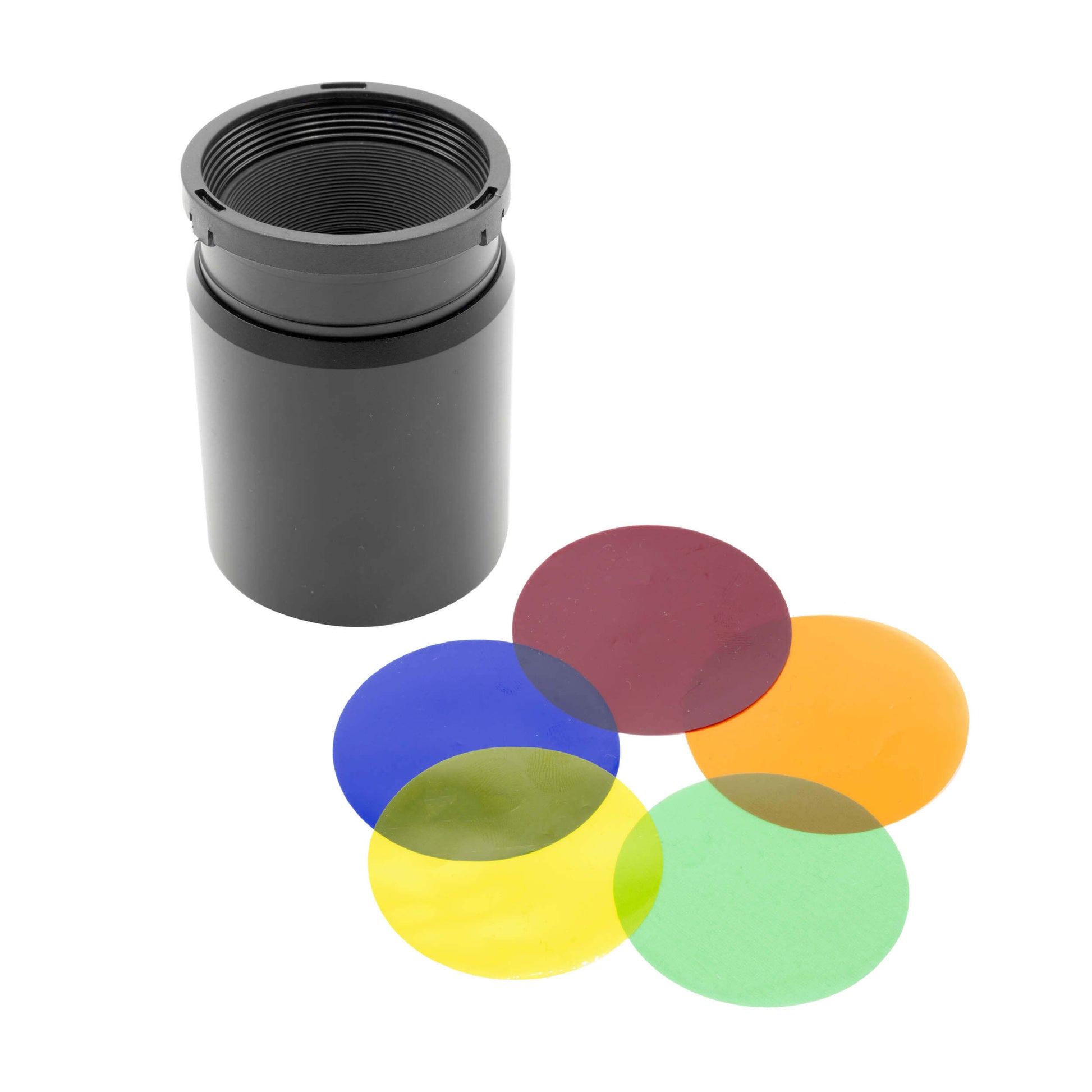 85mm Lens Optic for Pixapro Optical Snoot Spot Projector II with 5 Pcs Colour Gel Set 
