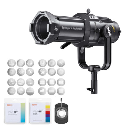 Godox VSA Series Projection Lens Attachment Complete Kit