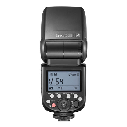 Li-ion580III MANUAL Speedlite with LED Modelling Light 