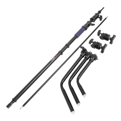 PIXAPRO Black Turtle-Based C-stand (also known as a Century Stand) 