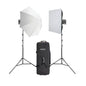 Godox AD600PRO II Portable Battery-Powered Flash Strobe Twin Light Kit