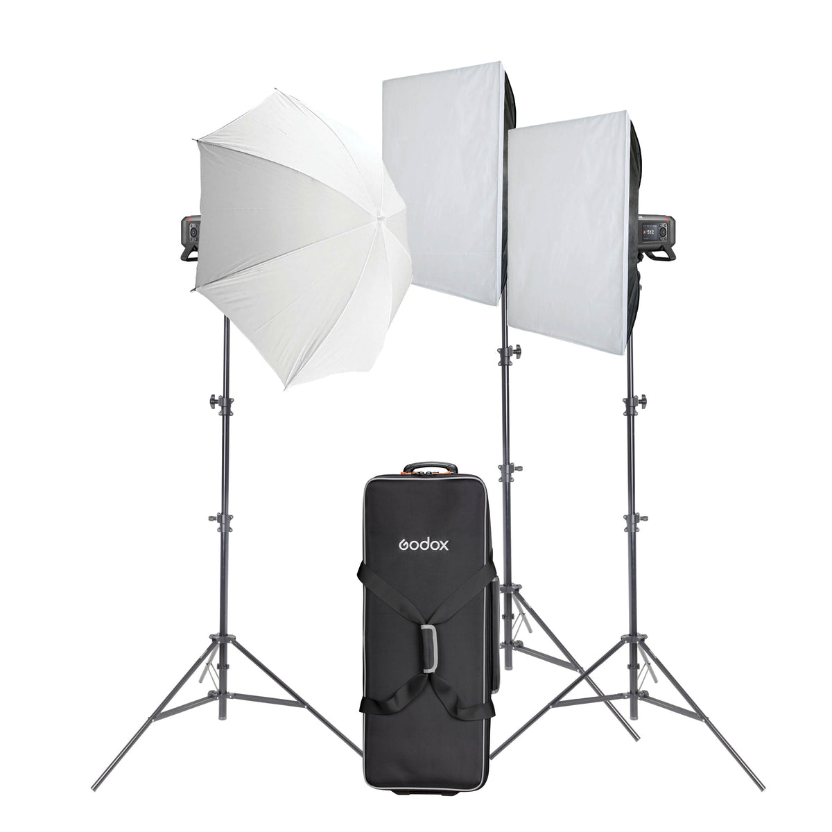 Godox AD600PRO II Portable Battery Powered Flash Strobe Three-Head Light Kit