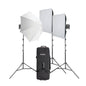 Godox AD600PRO II Battery-Operated LED Strobe Three-Head Light Kit