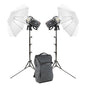 Godox AD600Pro II Twin Umbrella Portable On-Location Lighting Flash Kit
