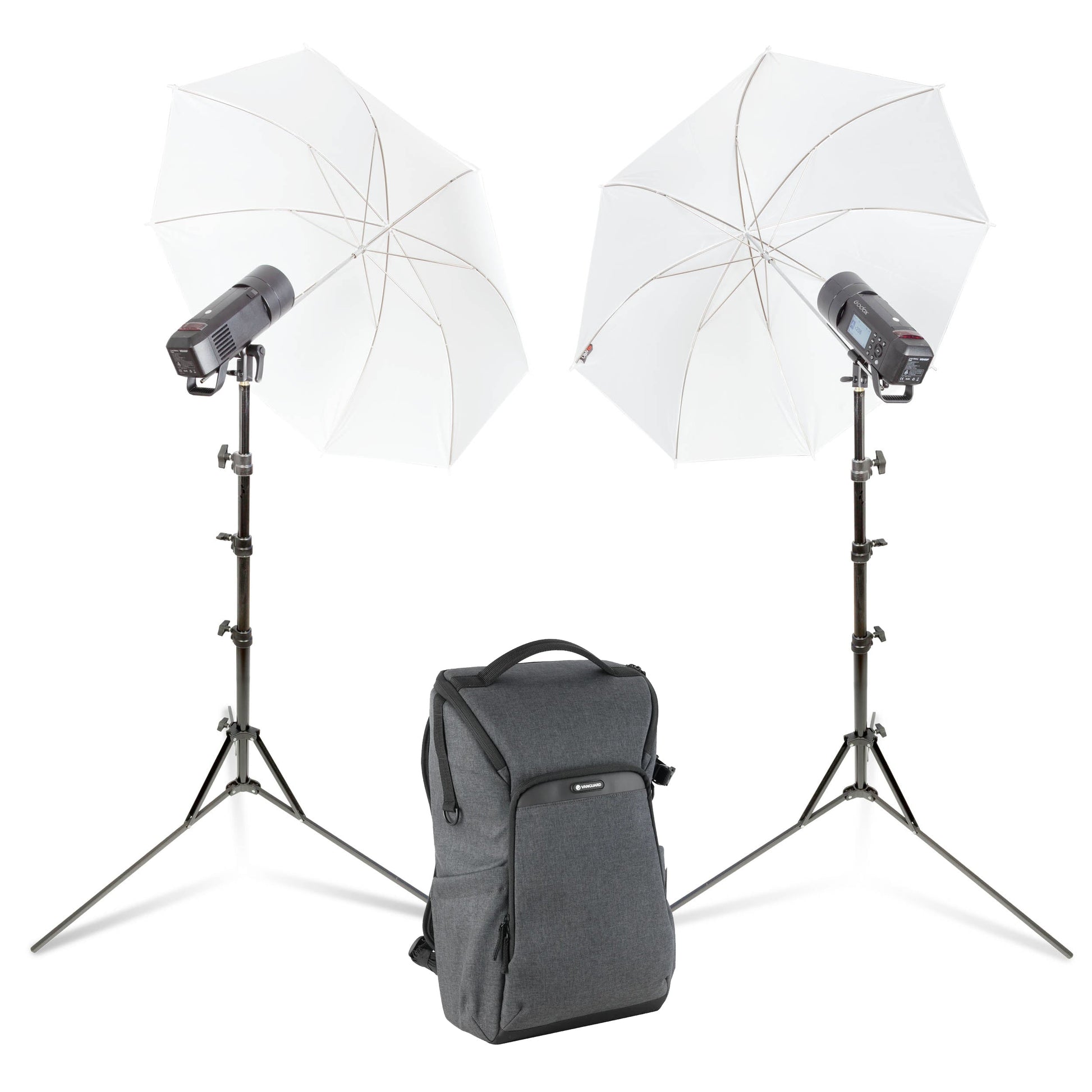 AD400PROII Wedding On-The-Go Portable Twin Flash Kit