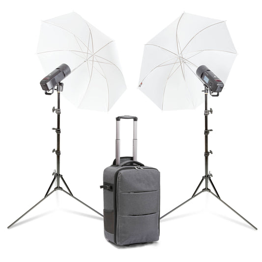 AD400Pro On-The-Go Wedding Flash Photography Twin Kit