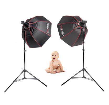 AD200PROII Mobile Cable-Free Newborn & Baby Photography Lighting Kit