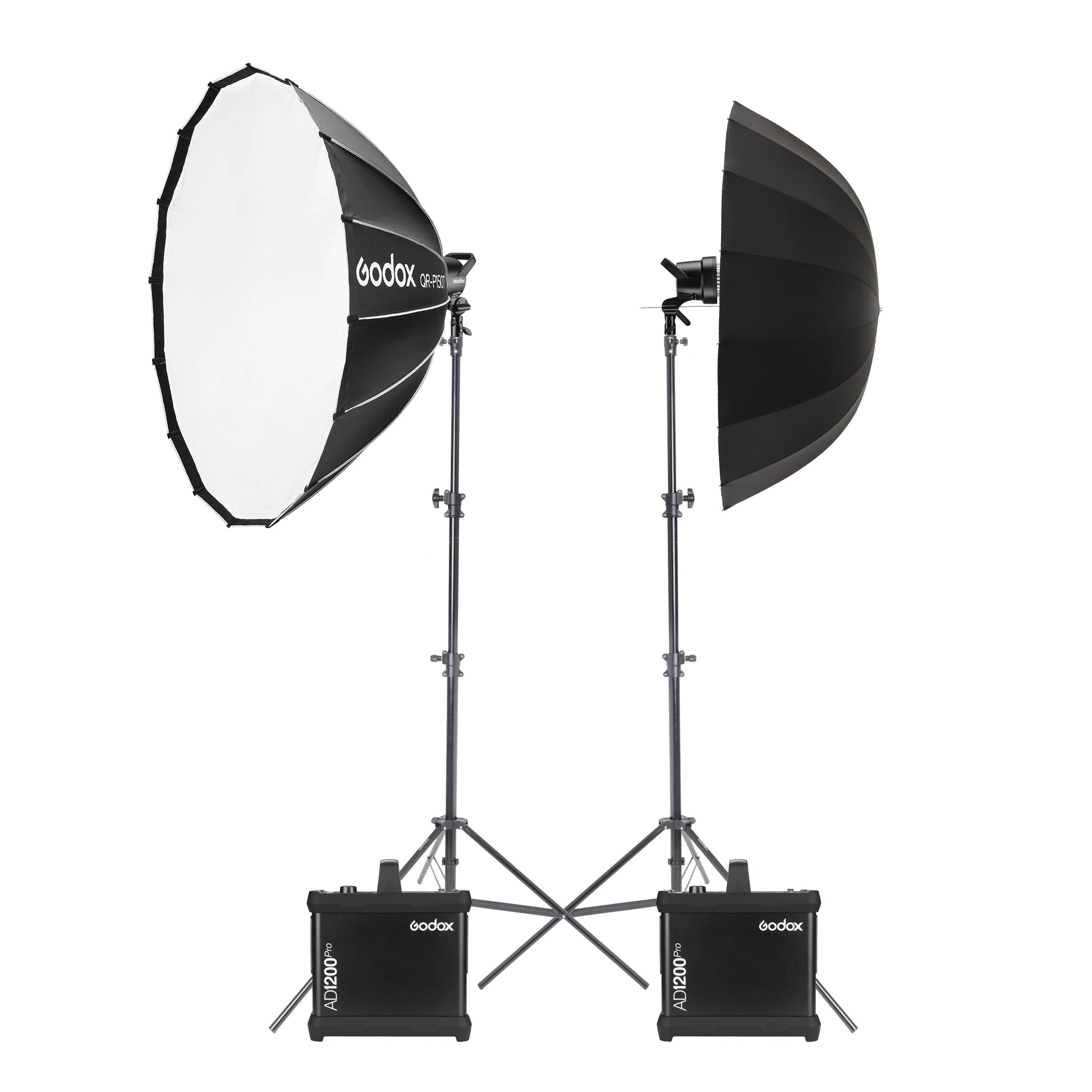 Godox AD1200Pro 1200Ws Portable Professional Flash Strobe Twin Lighting Kit