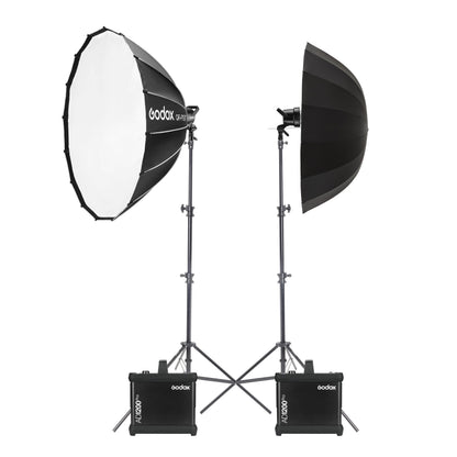 Godox AD1200Pro 1200Ws Portable Professional Flash Strobe Twin Lighting Kit