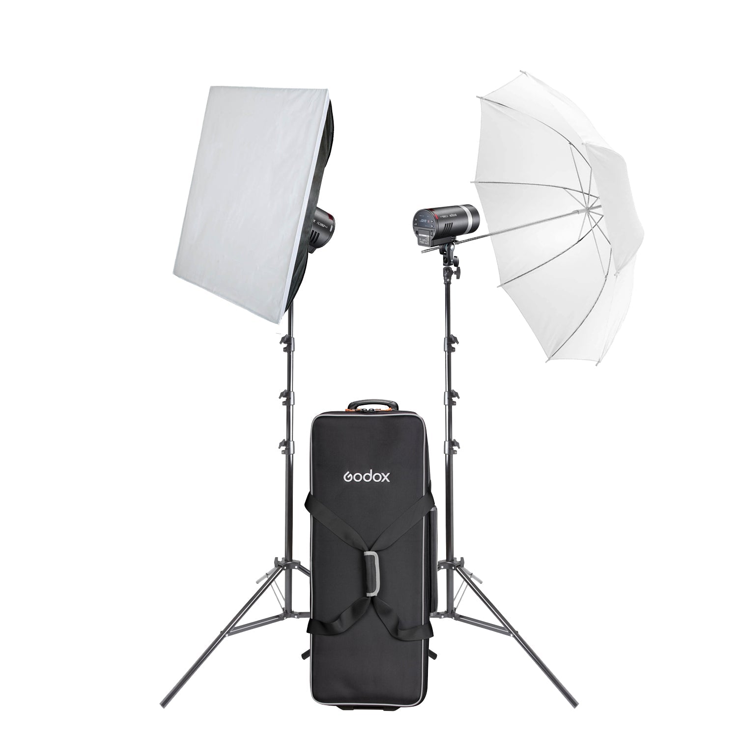Godox AD300PROII Compact 300Ws Portable Professional Lighting Twin Flash Strobe Kit