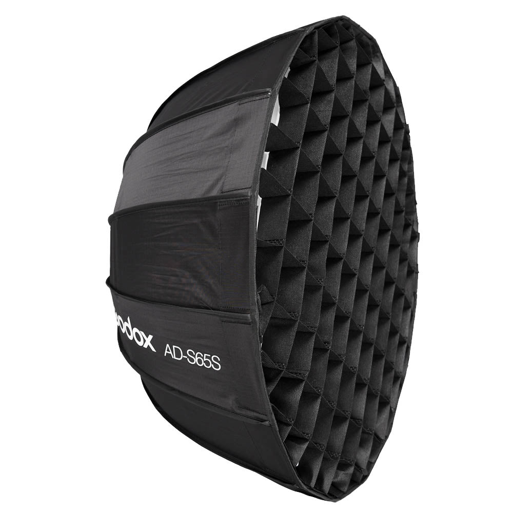 Godox AD-S65S 65cm Portable Silver Godox-Fitting Parabolic Softbox With Silver Interior
