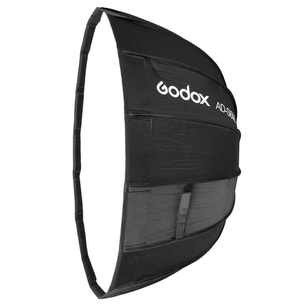 Godox AD-S65S 65cm Portable Silver Godox-Fitting Parabolic Softbox With Silver Interior