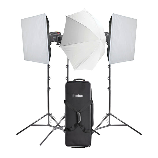 Godox AD800PRO Portable Battery Powered Flash Three Head Light Kit