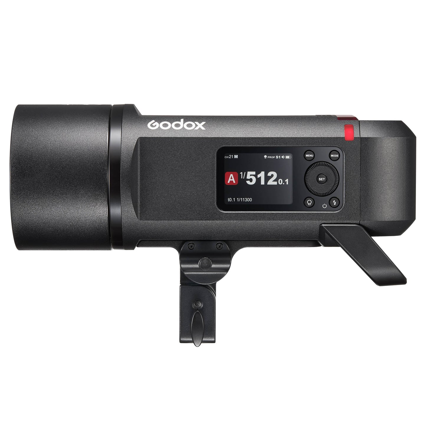 Godox AD800Pro All-in-One 800Ws Professional Outdoor Battery Flash Side View of Controls