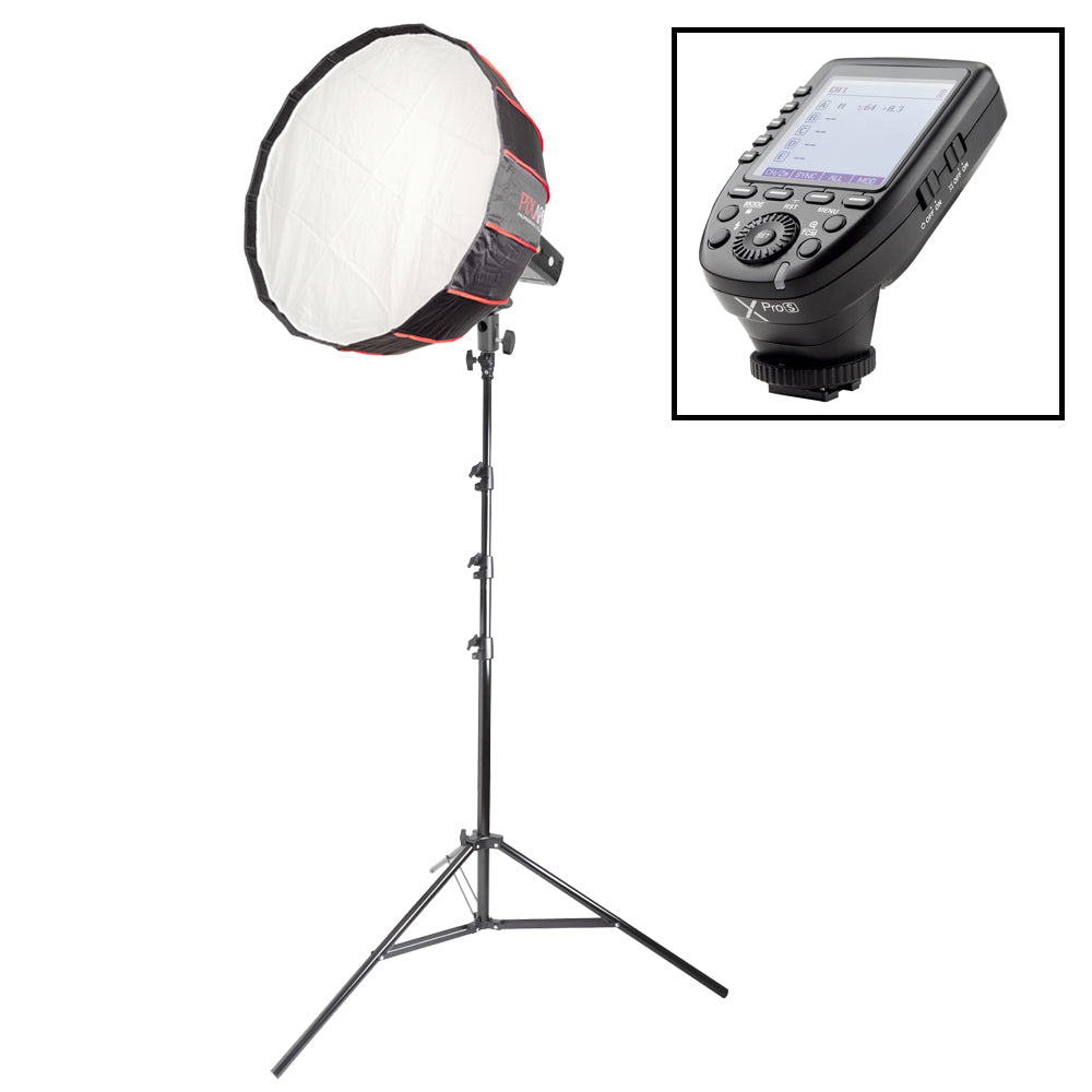 AD200Pro II LED Mini Flash Lighting Kit for Portrait Photography