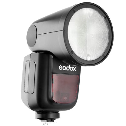 Godox V1 TTL Round Head Flash Light with Metal Hot-Shoe