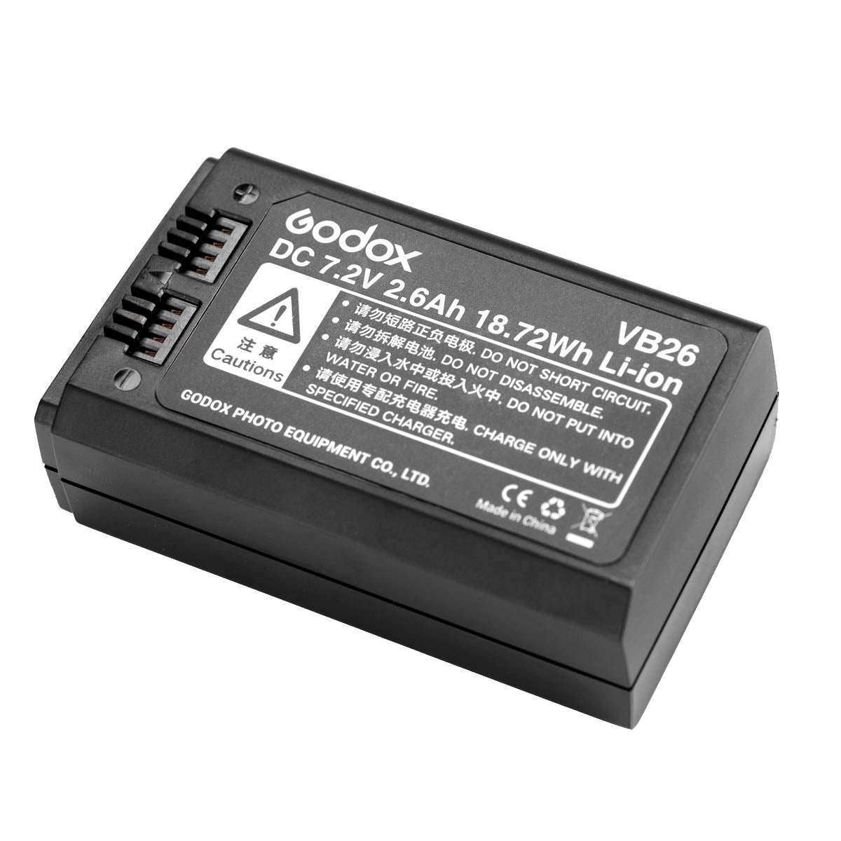 Li-On Battery for Godox V1 Round Head Speedlite 