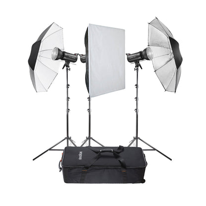 SK300II-V Trio of Studio Flashes Kit