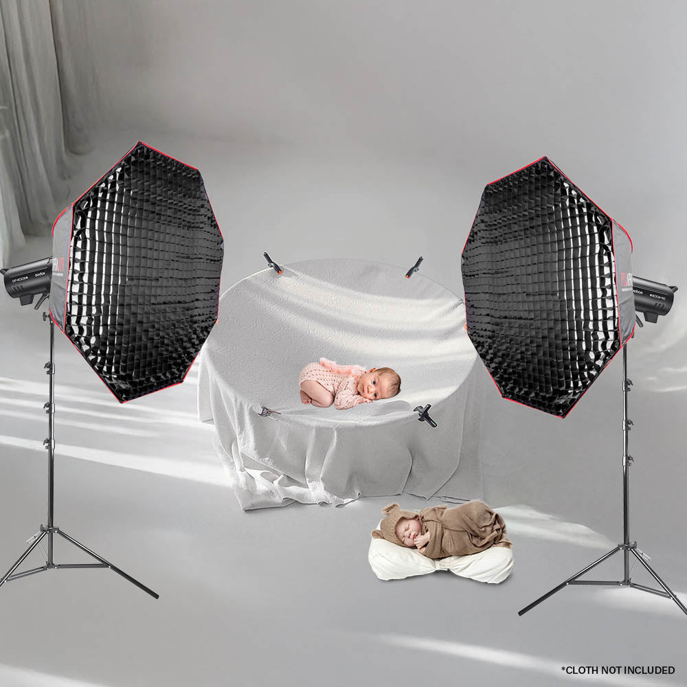Godox DP400III-V Newborn Photography Flash Studio Kit – Complete Posing & Lighting Bundle
