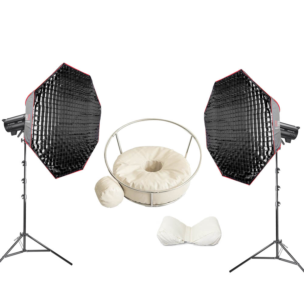 Godox DP400III-V Newborn Photography Flash Studio Kit – Complete Posing & Lighting Bundle